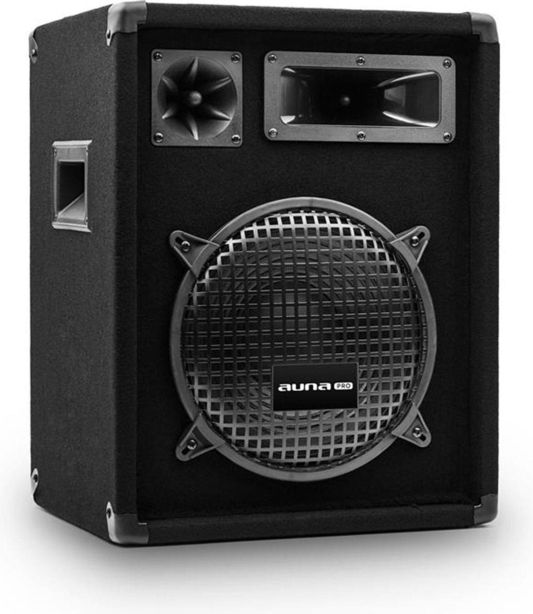 auna Pro PW-1022 MKII passieve 3-weg PA-luidspreker - 10" subwoofer - 200 W RMS / 400 W max.