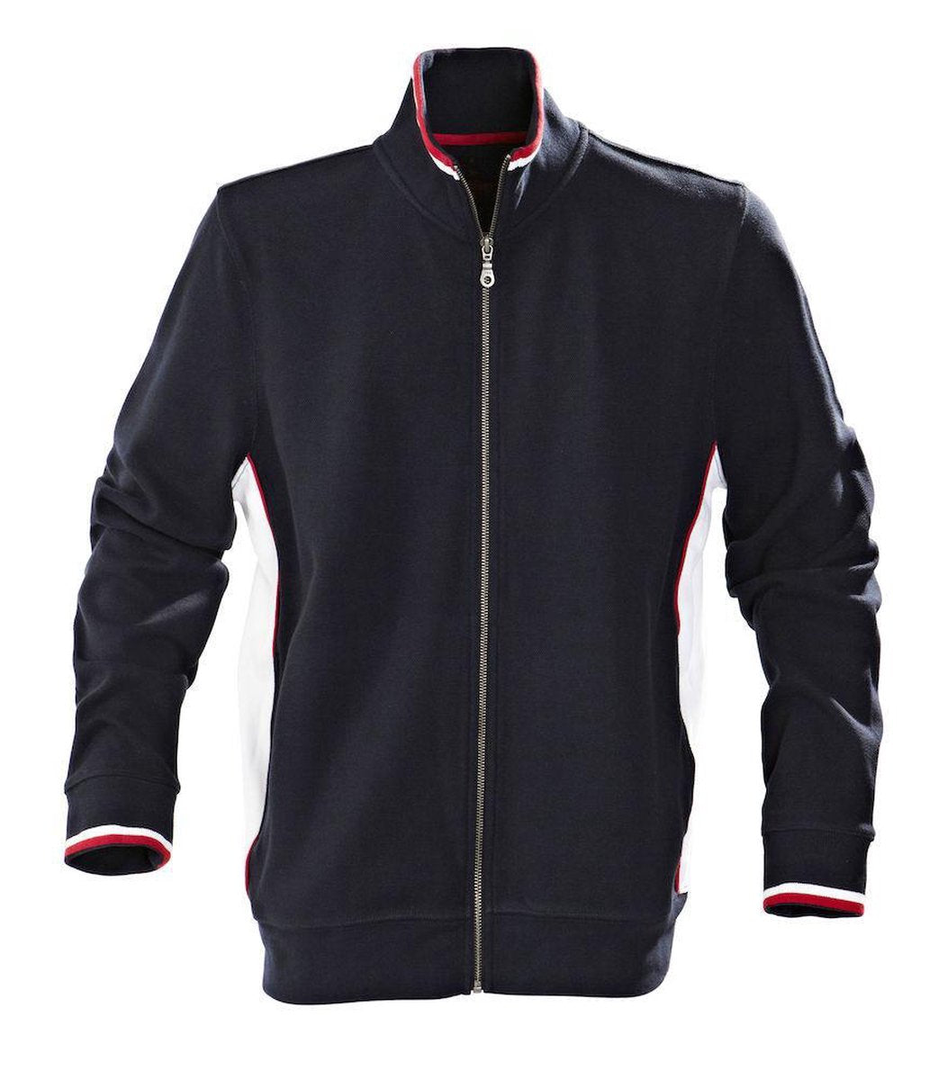 Harvest Atlanta Piqué Jacket Vest Navy 2132018  - Maat S