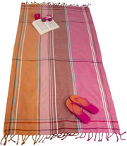 Strandlaken Hamam met Streepjesdesign 90x170 cm