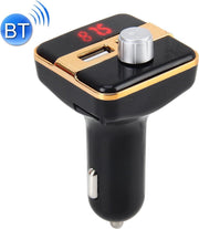 2.1A Auto MP3-speler Multifunctionele draadloze auto FM-speler Auto dubbele USB-oplader met LED-scherm Ondersteuning Hand-vrij en TF-kaart