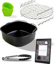 Culi-N-Air Heteluchtfriteuse XXL Accessoire Set - Inclusief Ebook - 5-Delig
