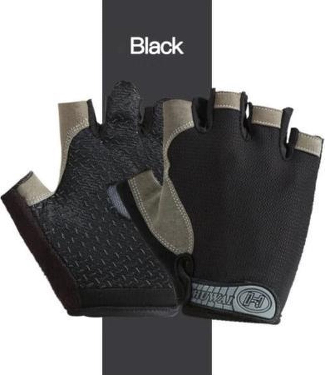 Sporthandschoen – multifunctioneel – vingerloze handschoenen met grip voor (race)fietsen en spinnen