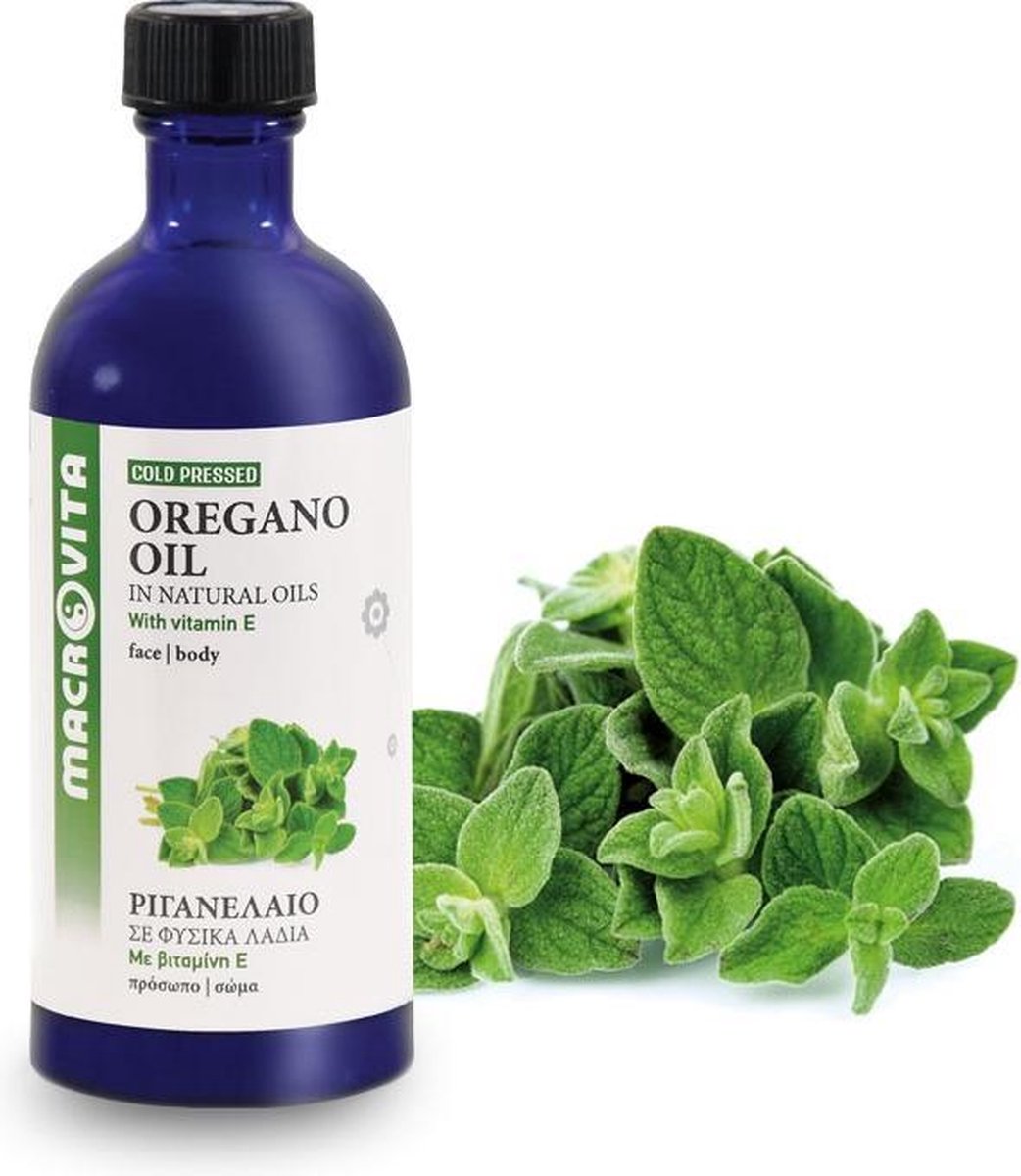 Macrovita Koudgeperste Oregano-olie - Huidolie