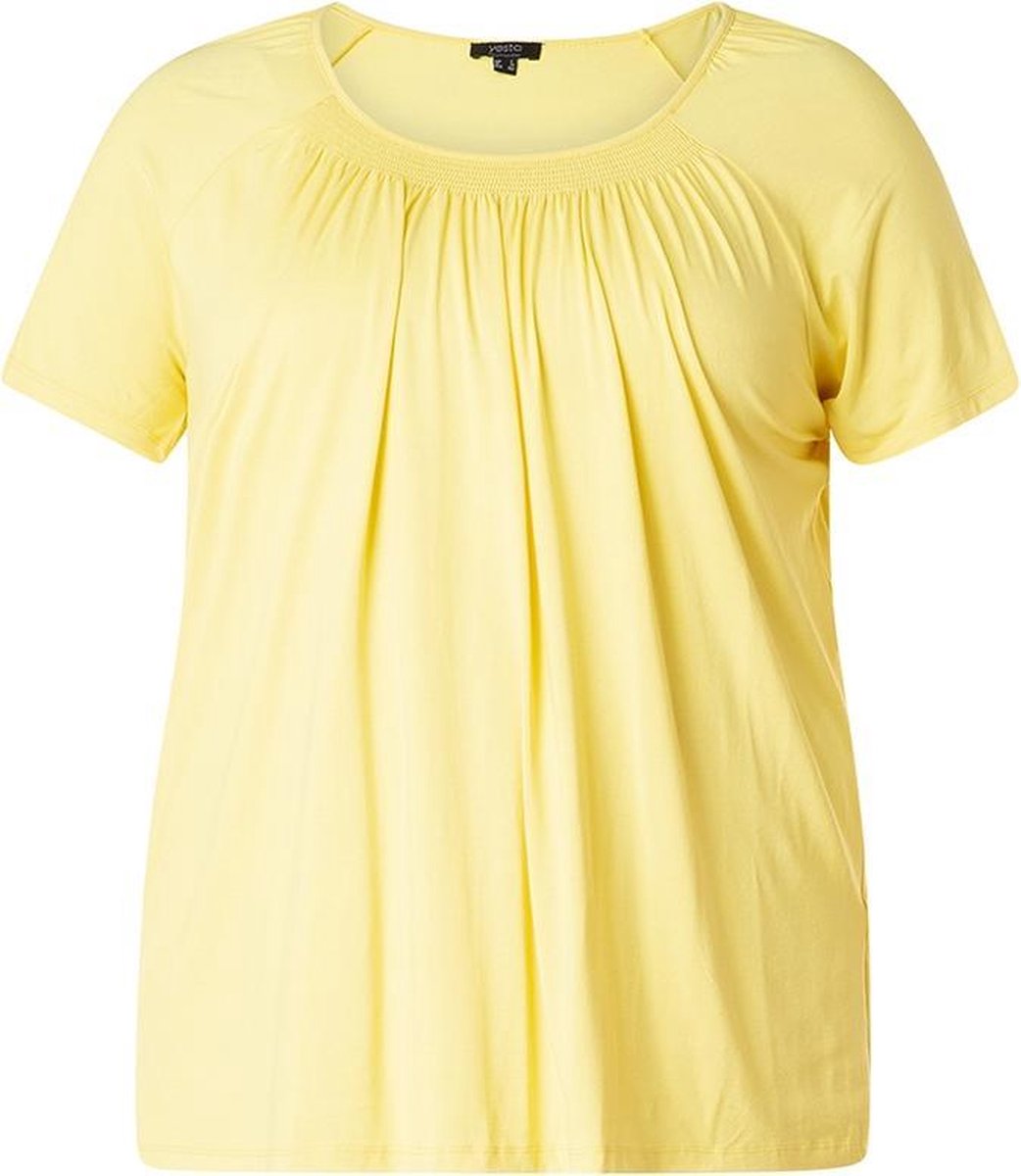 YESTA Yokia T-shirt - Sunshine Yellow - maat 5(58/60)