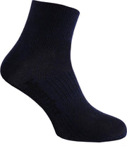 Wrightsock Coolmesh Quarter - Zwart - S (34 - 37)
