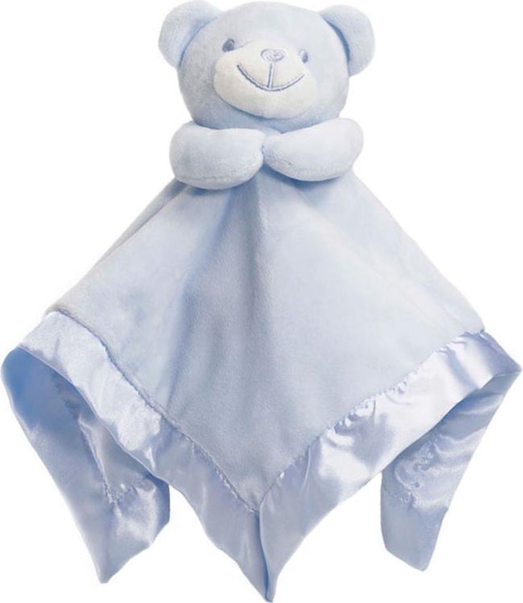 Soft Touch Knuffeldoekje Beertje 38 Cm Blauw