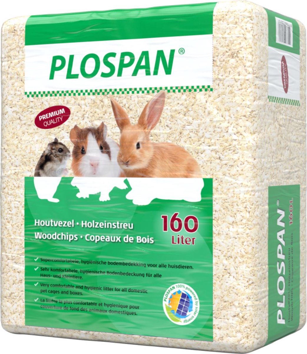 Houtvezel Plospan 160 Liter 10Kg