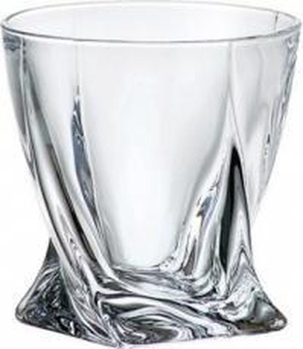 Crystalite Quadro whiskeyglazen - 34 cl - 2stks