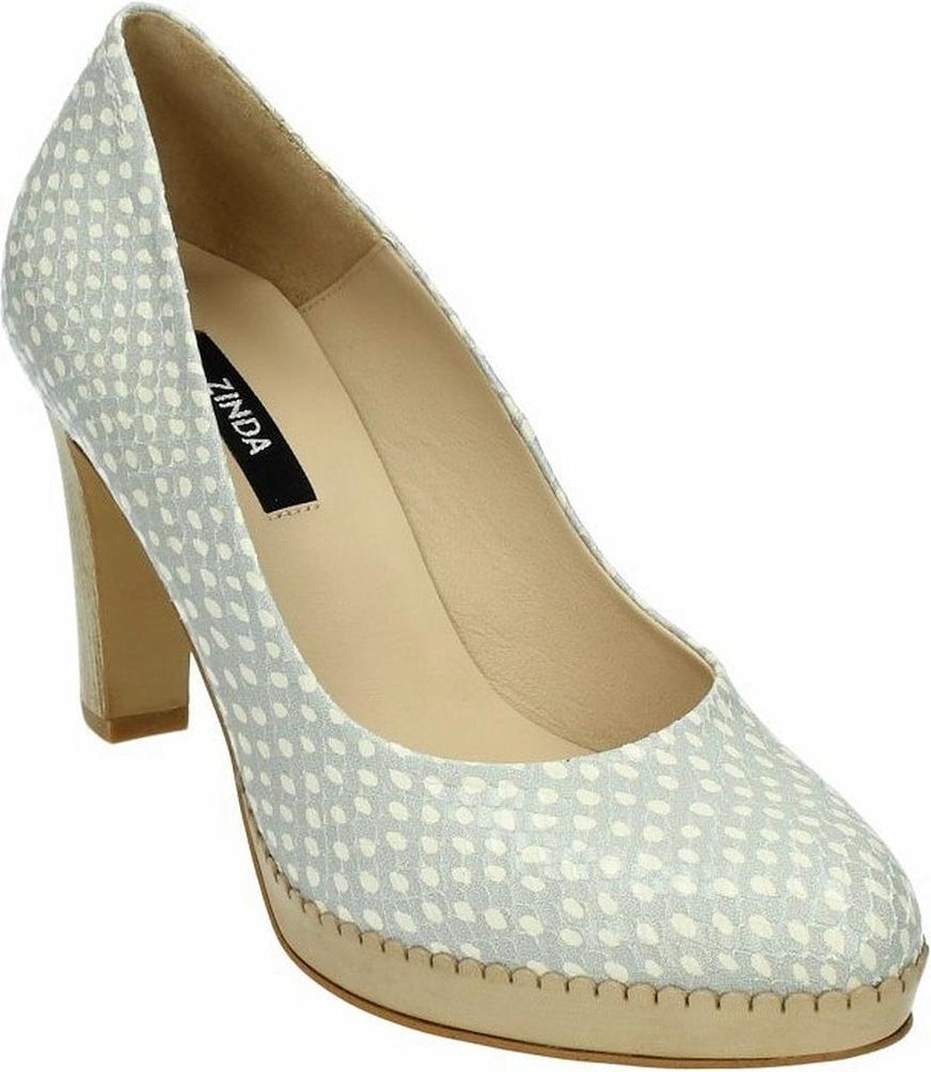 Zinda dames pump - beige - maat 40