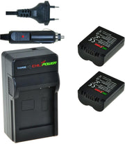ChiliPower CGA-S006 Panasonic Kit - Camera Batterij Set