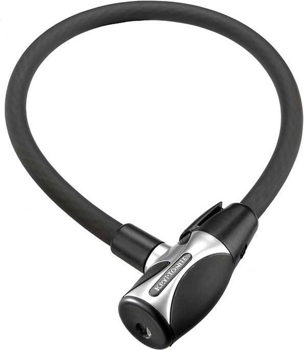 Kryptonite Kabelslot Kryptoflex 65 Cm X 15 Mm Staal Zwart