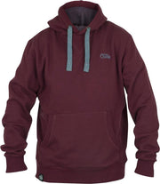 Fox Chunk Ribbed Hoodie | Burgundy | Maat S