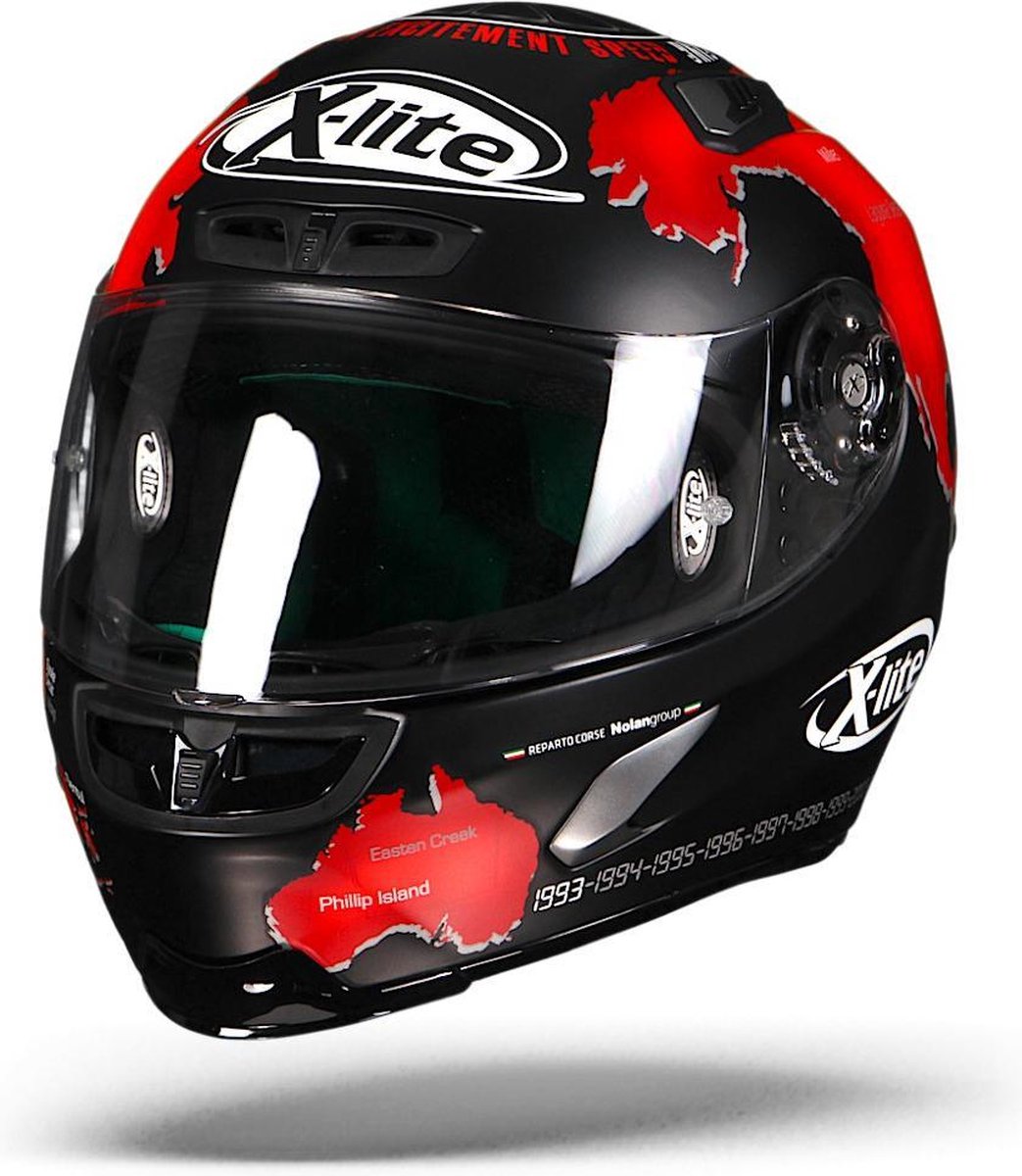 X-Lite X-803 C Checa Replica 015 Integraalhelm - Motorhelm - Maat S
