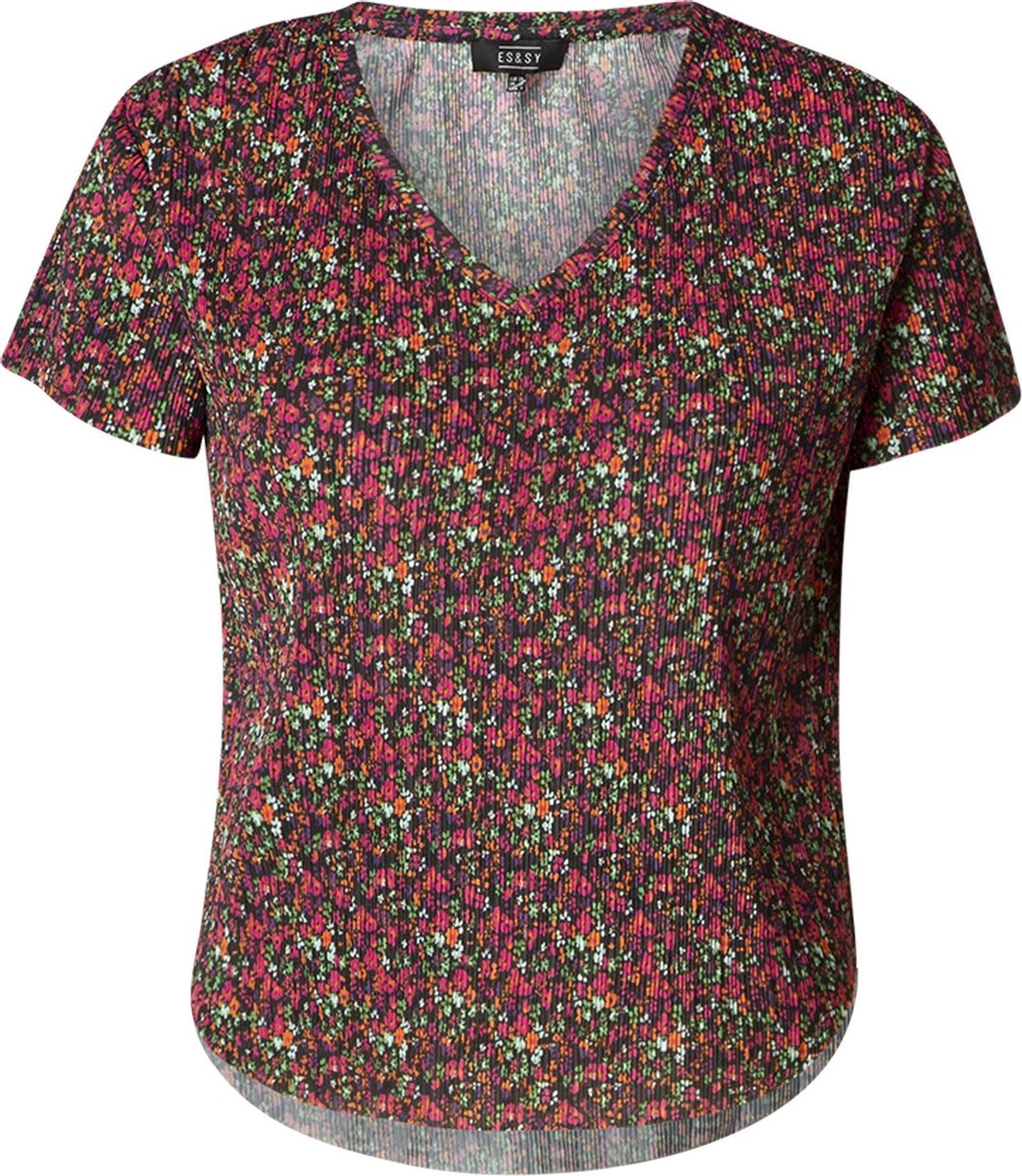 ES&SY Robby Top - Fresh Pink/Multi-Col - maat 46
