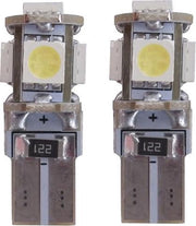 Canbus LED 5 SMD W5W-T10 24v wit