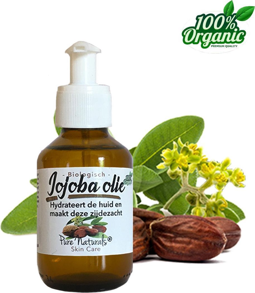Jojoba olie 100 ml - Puur - Biologisch - Ongeraffineerd