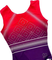 Sparkle&Dream Turnpakje Luna Paars/Roze - AME | maat XS/S - voor turnen en gymnastiek