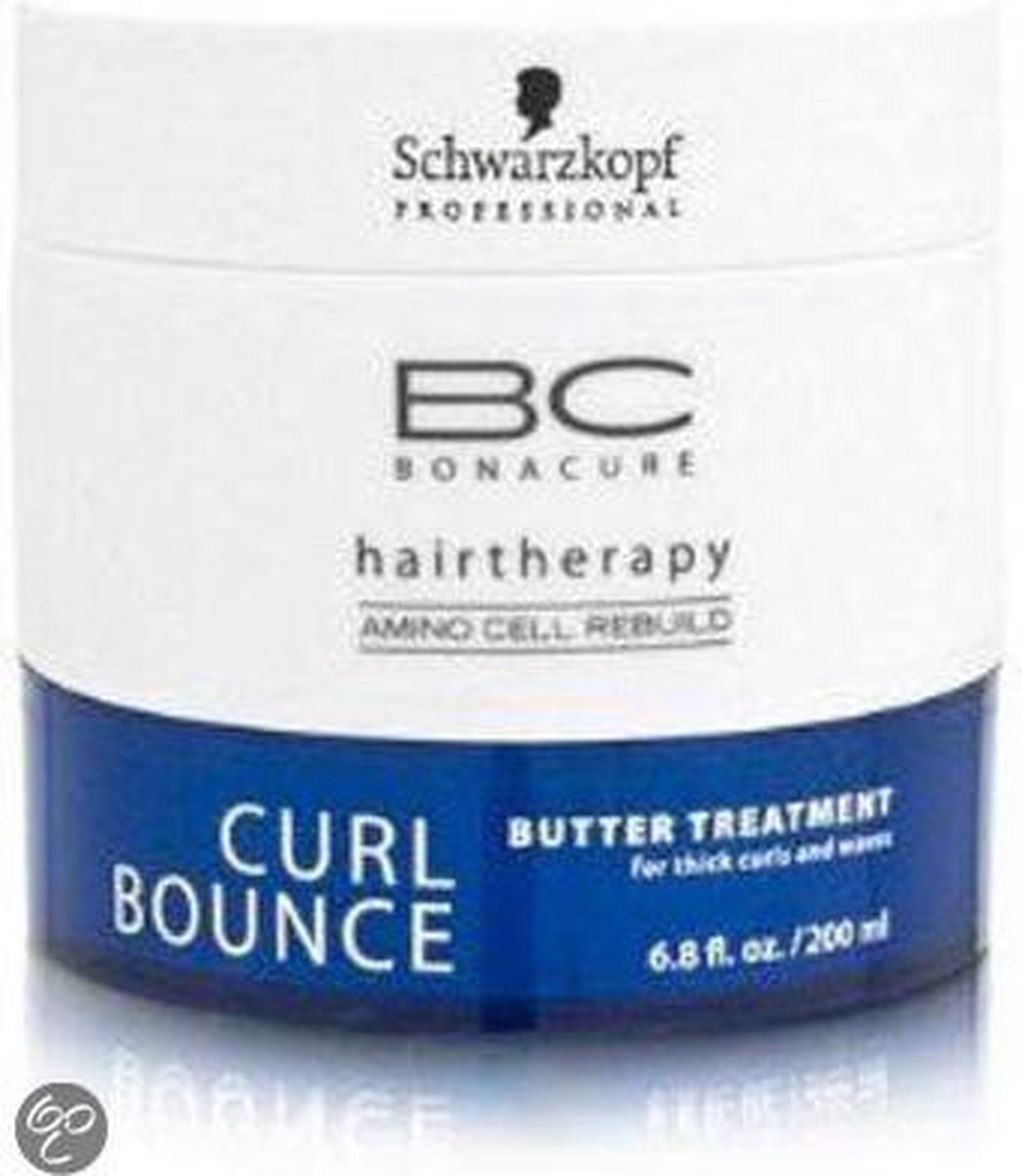 Schwarzkopf BC Curl Bounce Butter Treatment - 200 ml - Haarmasker