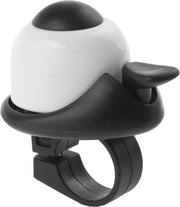 M-wave Fietsbel Mini Bella 36 Mm Aluminium Zwart/wit