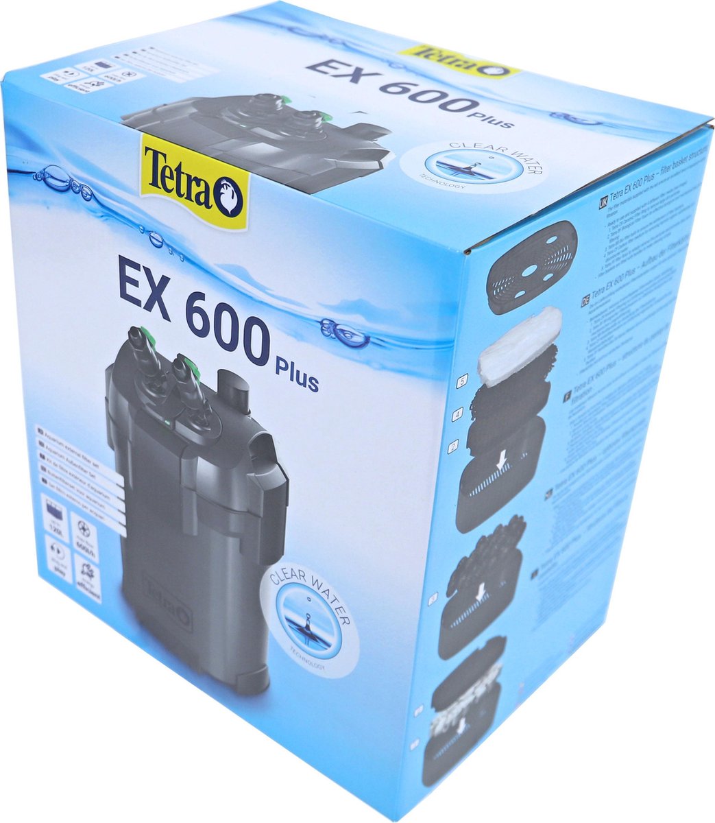 Tetra buitenfilter EX 600 PLUS.