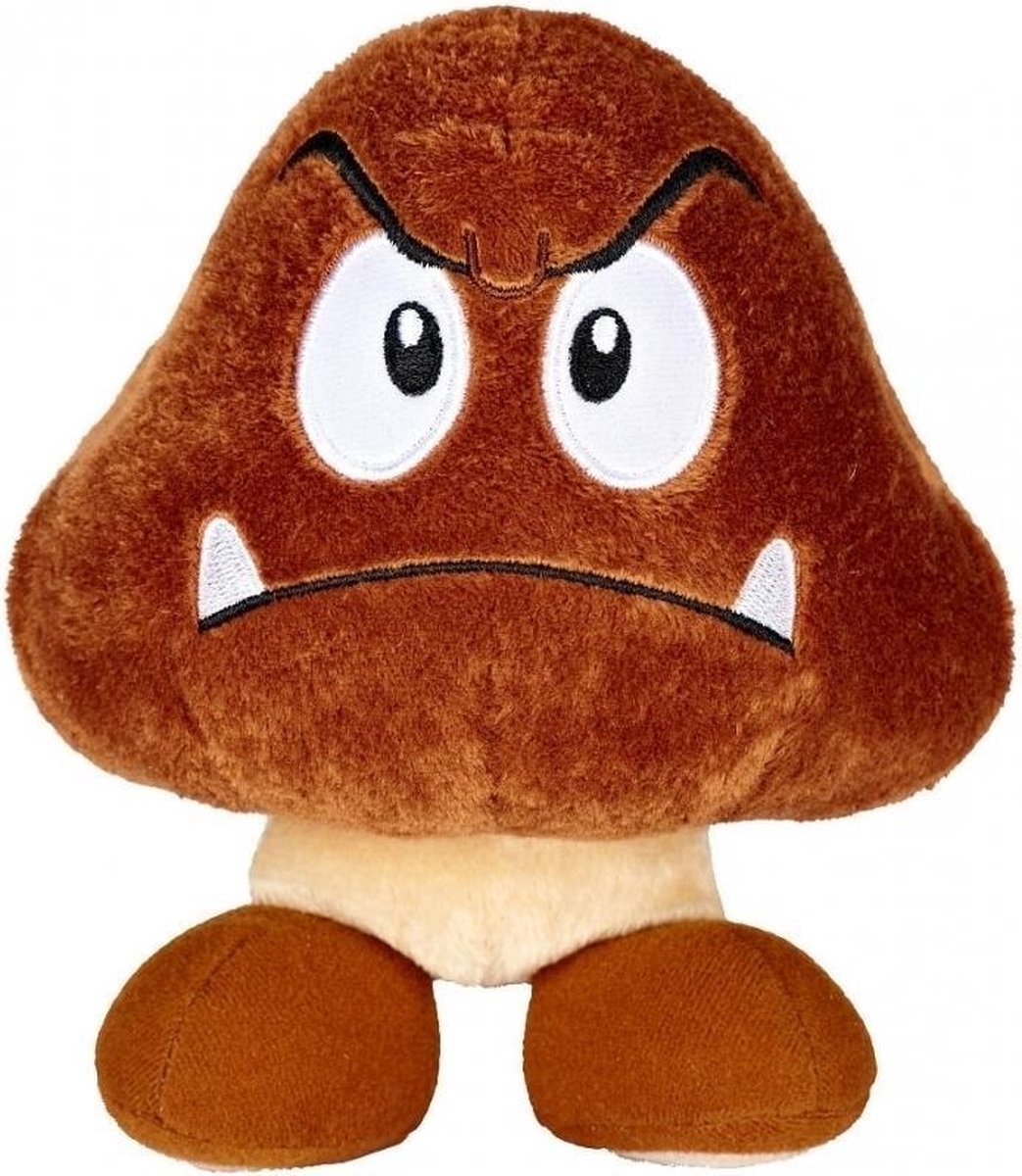 Jakks Pacific - 62845-4L - Goomba-mascotte - uit de cultserie van Nintendo: Super Mario - 15 cm