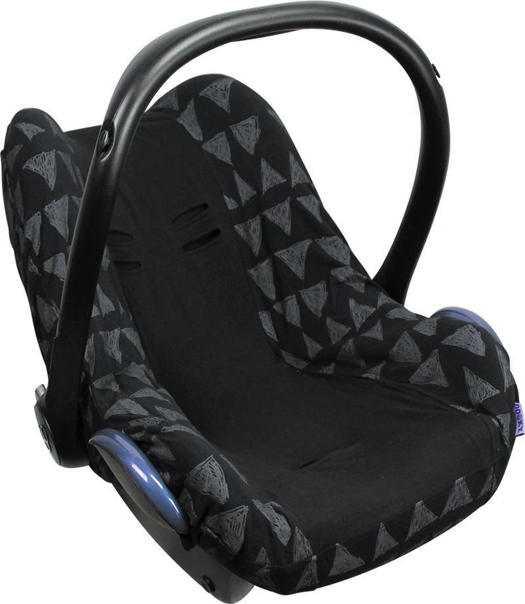 Dooky Seat Cover 0+ Autostoel hoes - Black Tribal