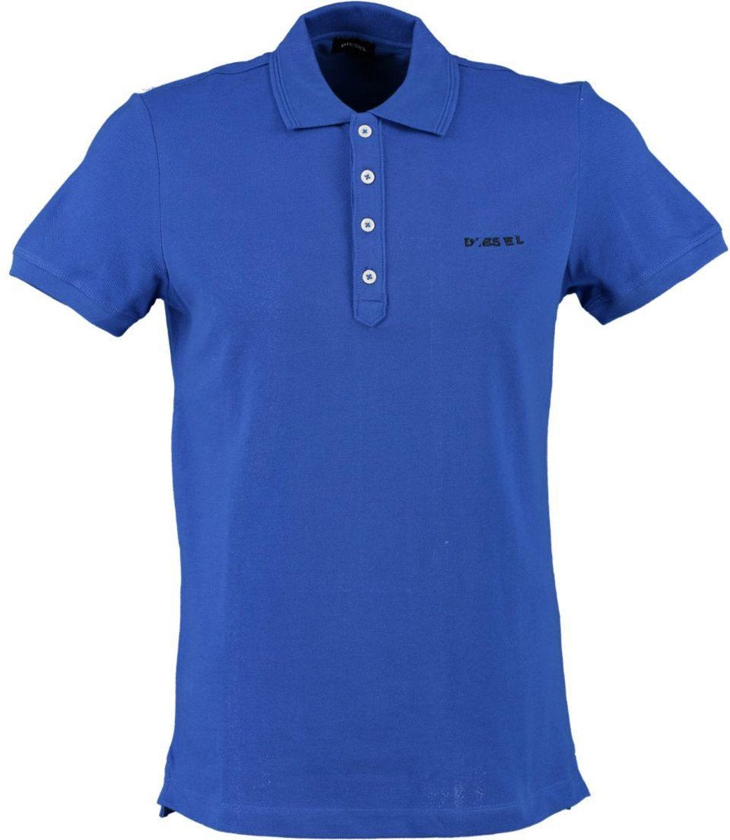 Diesel blauwe polo - Maat S