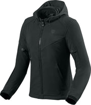 REV'IT! Afterburn Lady Black Motorcycle Jacket 40