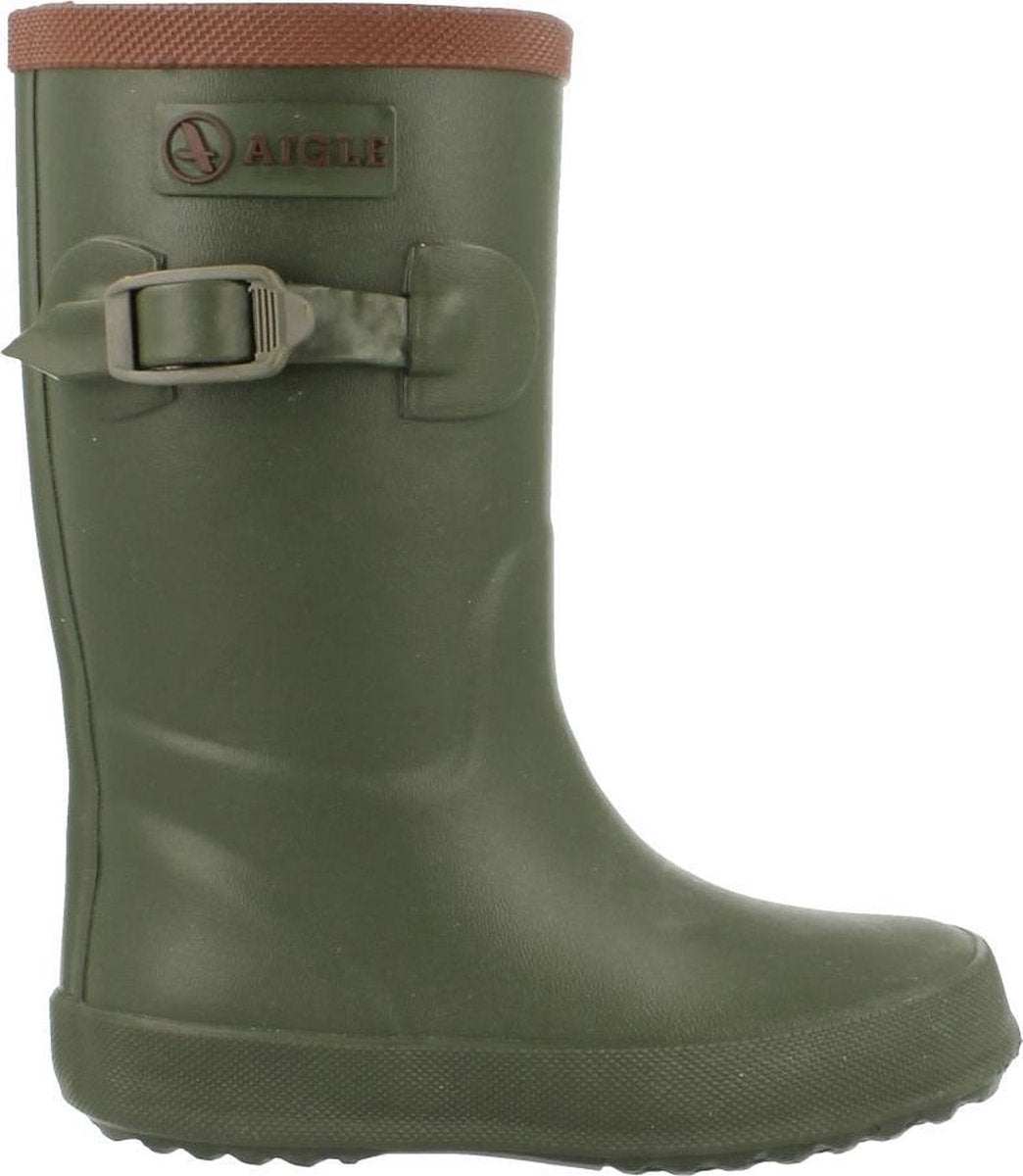 Aigle - Perdrix - Regenlaarzen - Jongens - Maat 37 - Groen;Groene - 24567 -Kaki