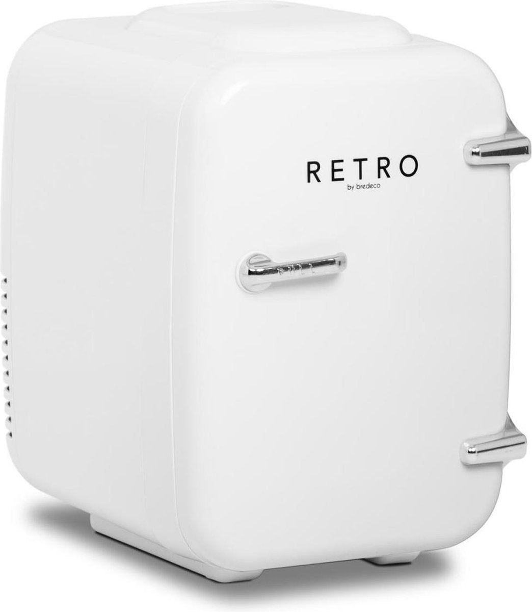 bredeco Mini koelkast - 4 L - IJswit