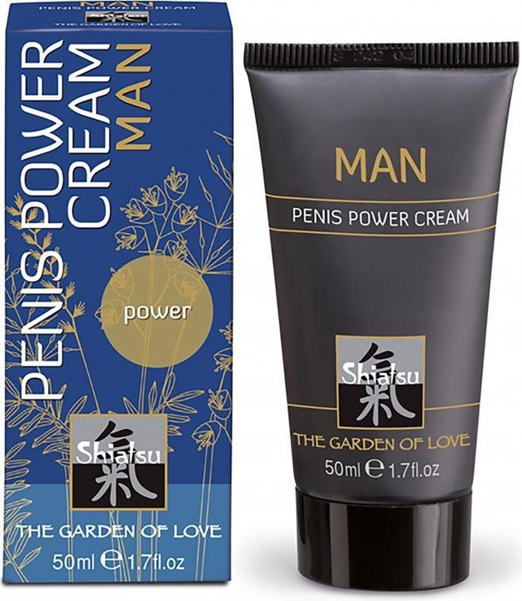 SHIATSU Penis power cream for man - 50 ml - Lotions