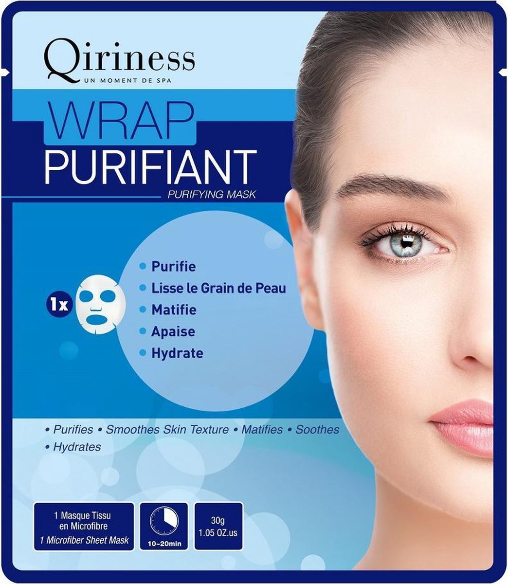 Qiriness - Wrap Purifiant Mask In A 30G Cleansing Fascie