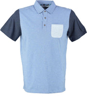 Bluefields blauwe polo - Maat S