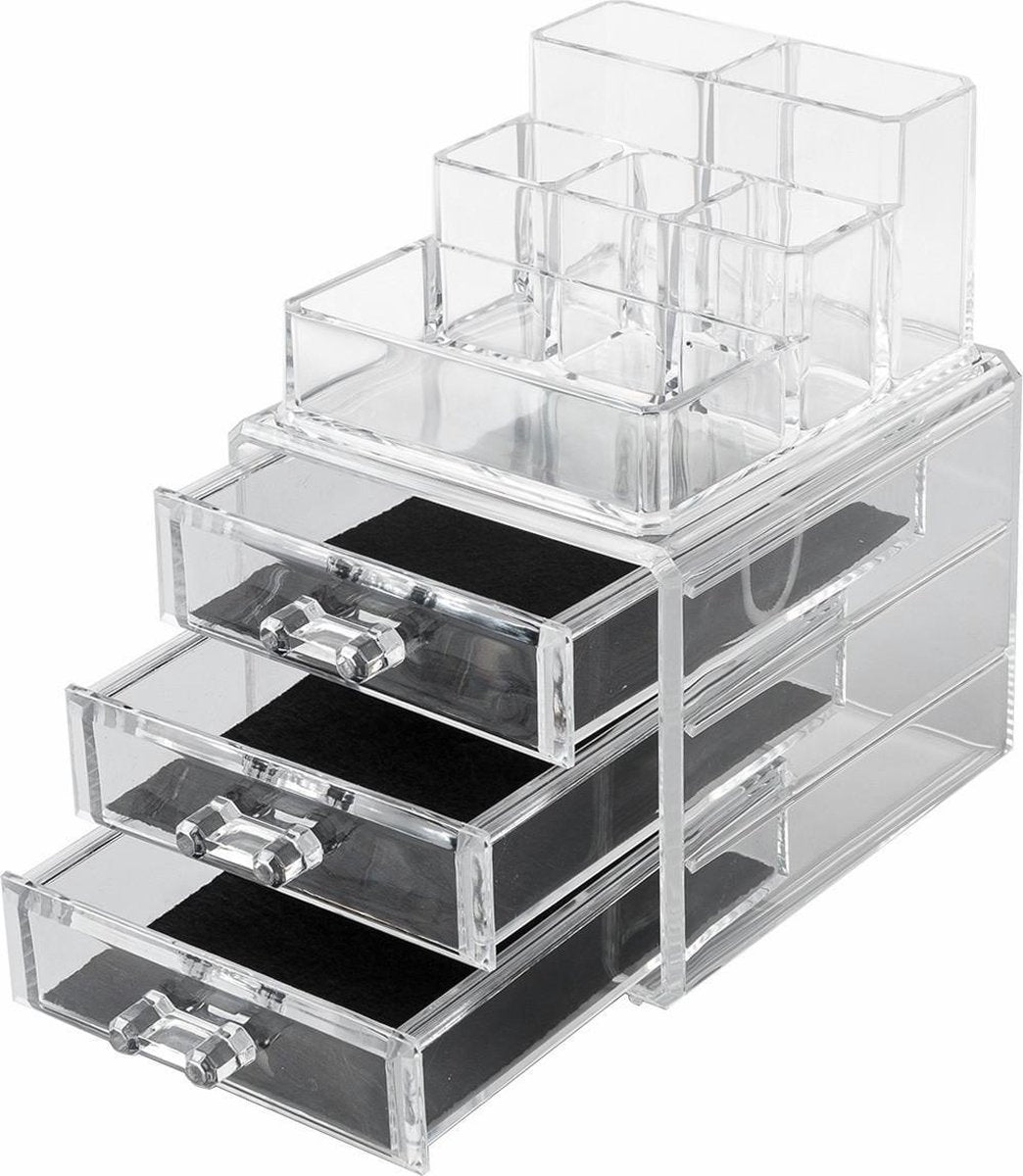Baytex Make-Uporganizer Cosmetic Organizer 3 Lades & 8 Vakken