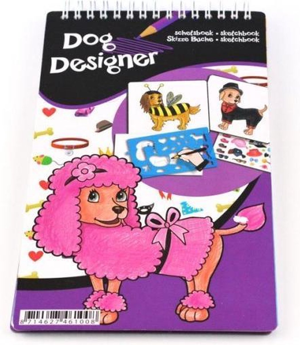 Ontwerp je eigen hond schetsen
