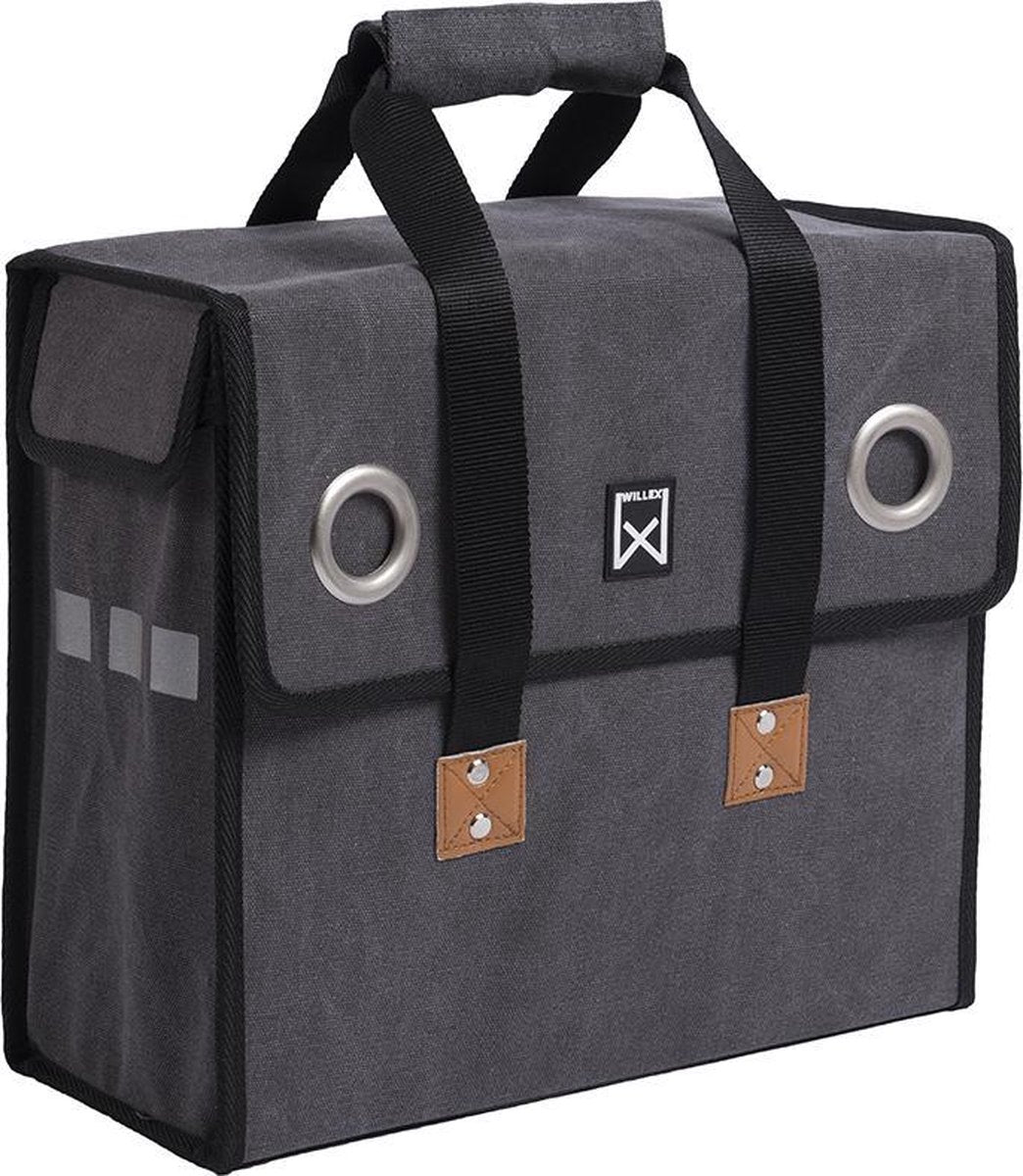 Willex Canvas Shopper - Grijs - 18L