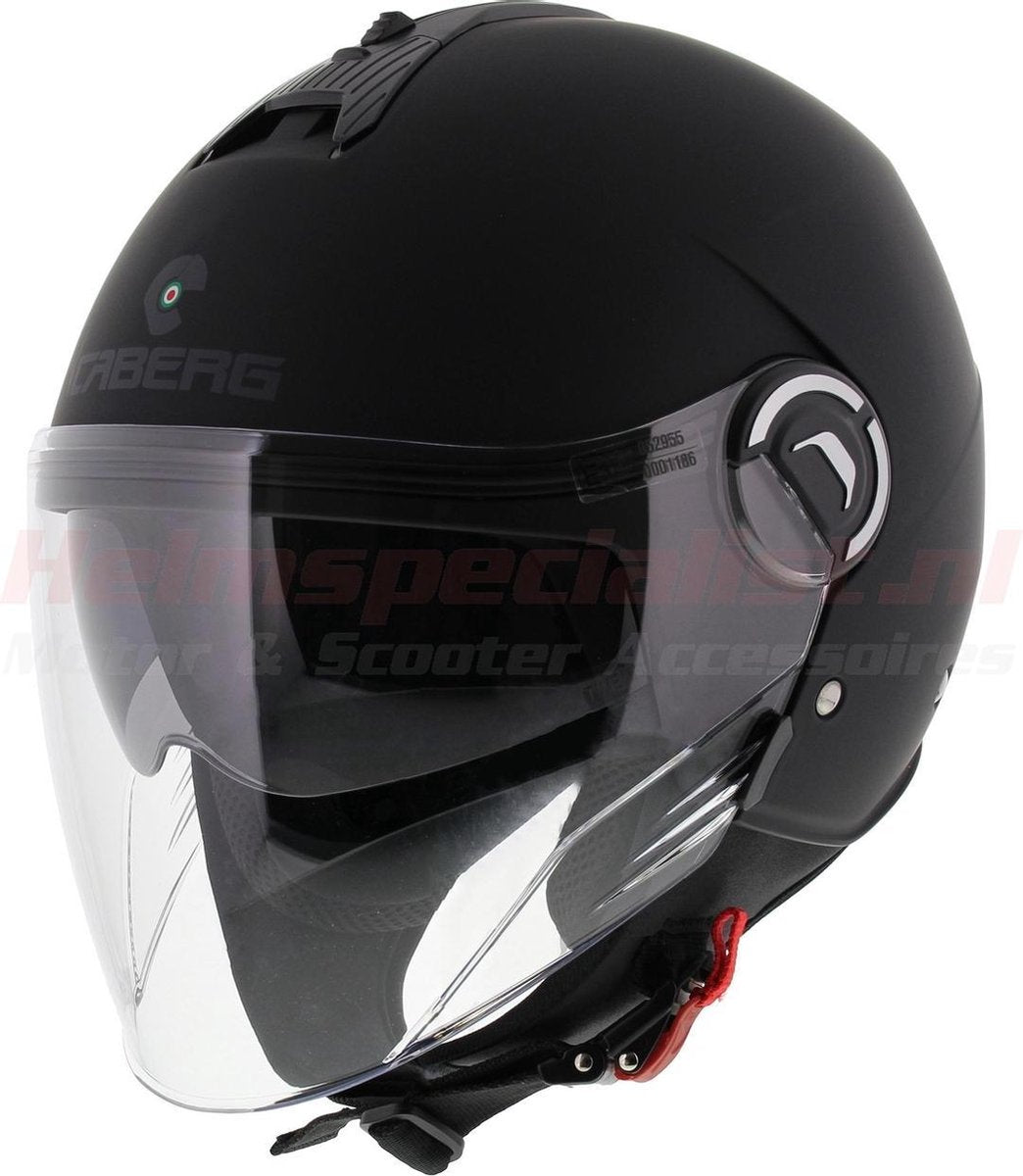 Caberg motorhelm Jet Riviera V4 mat zwart
