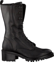 Verton 200/11 Veterboots - Laarzen Met Veters - Dames - Zwart - Maat 40