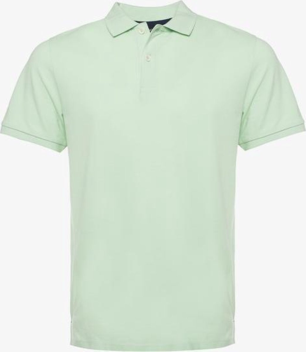 Unsigned heren polo mint - Groen - Maat S