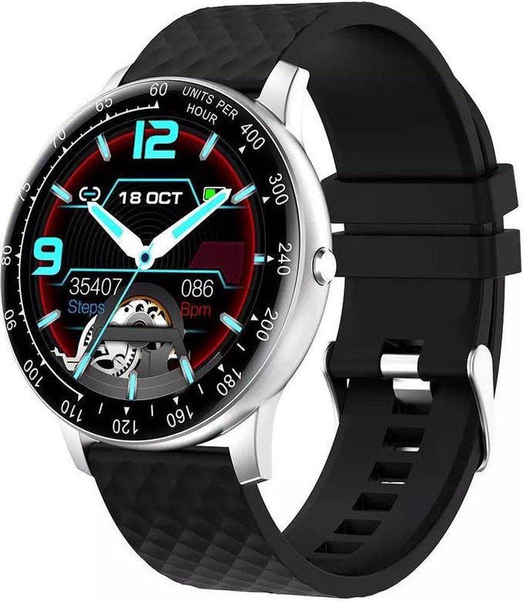 Royal supplies KV-97 Smartwatch -Stappenteller -Sport horloge - Smartwatch Dames - Smartwatch Heren- Smartwatch Kinderen-Activity Tracker -Bloeddrukmeter -Hartslagmeter - Afstandmeter -Calorieënteller -Fitness Tracker-Smartwatch Android & iOS
