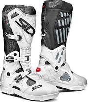 Sidi Atojo SRS Black White Motorcycle Boots 44