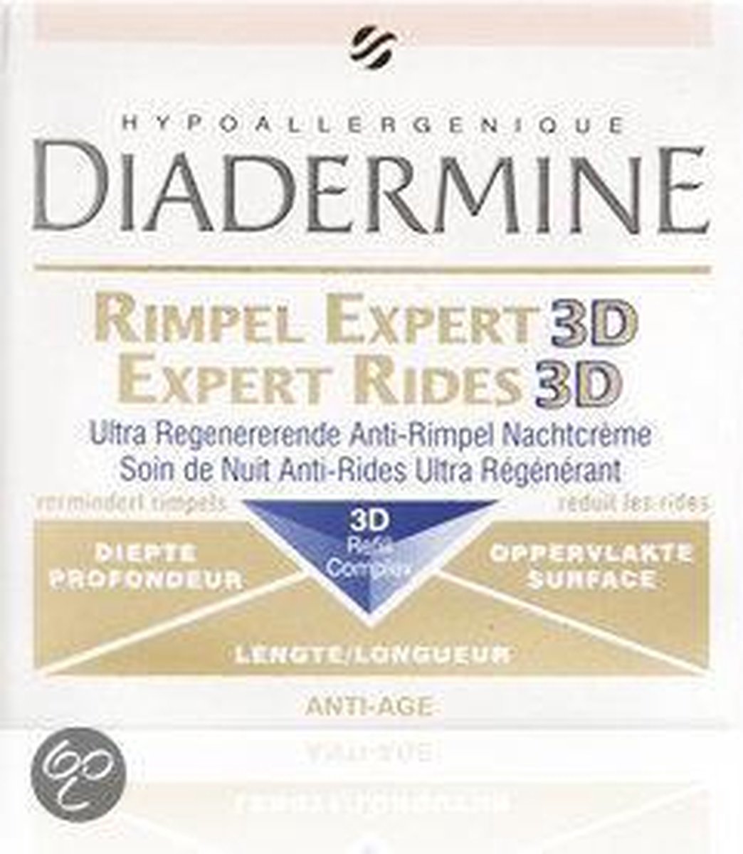 Diadermine Rimpel Expert 3D Nachtcrème