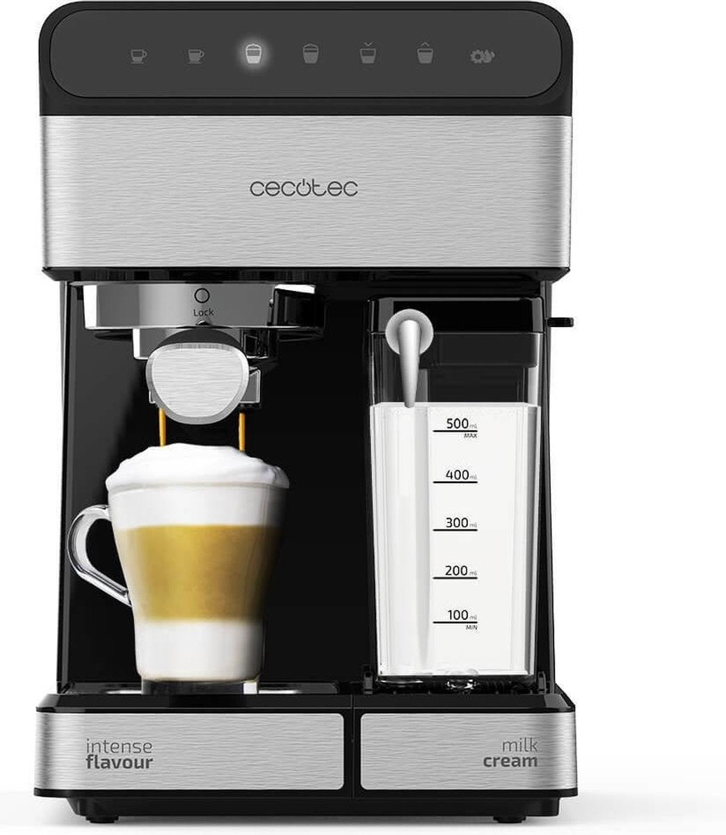 Cecotec Power Instant-ccino 20 Touch Vrijstaand Combinatiekoffiemachine Zwart