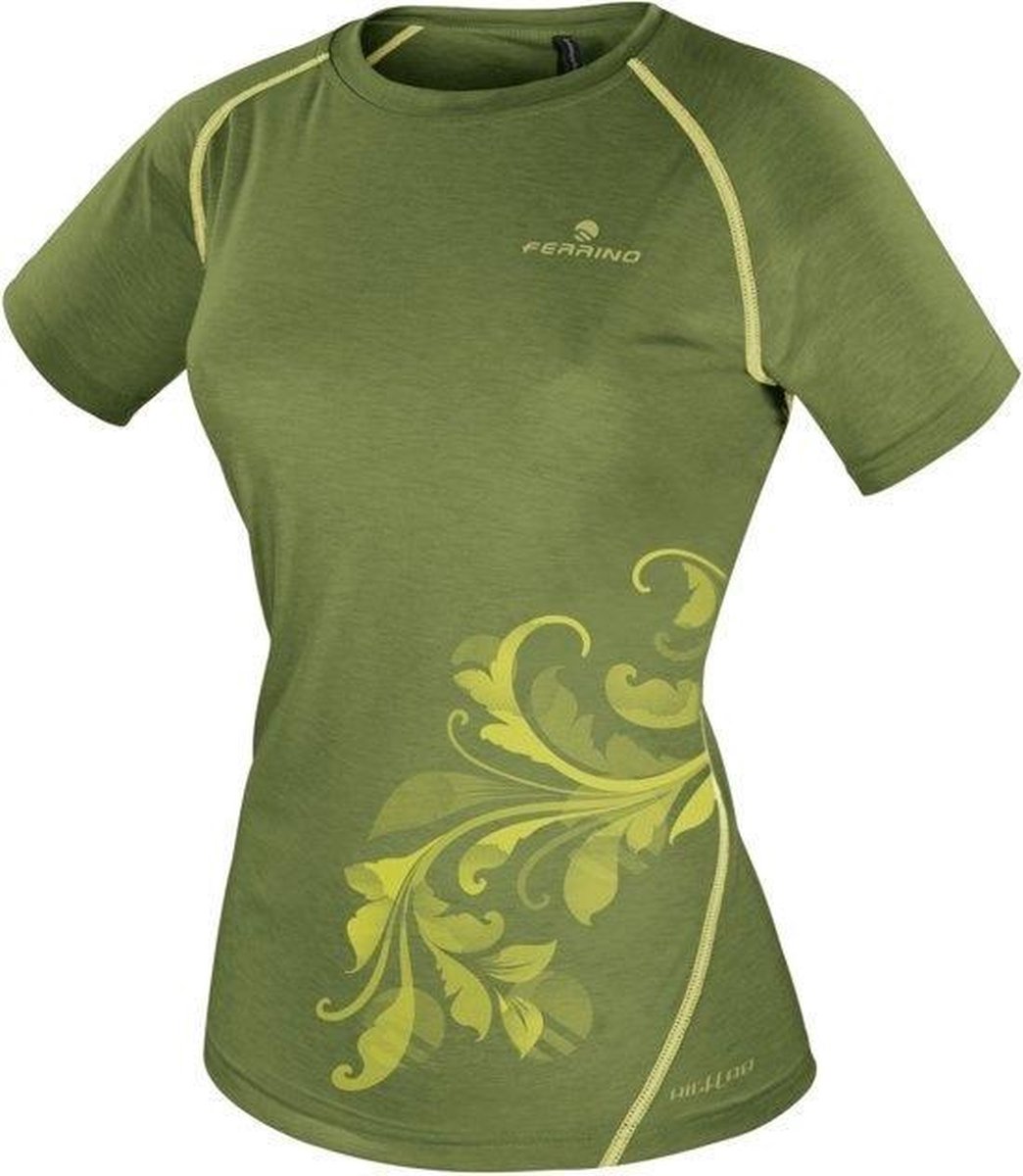 Ferrino Mesa T-shirt Dames Groen Maat Xs