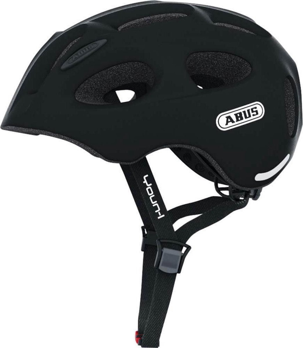 Abus Youn-I Fietshelm - Maat  S (48-54 cm) - velvet black