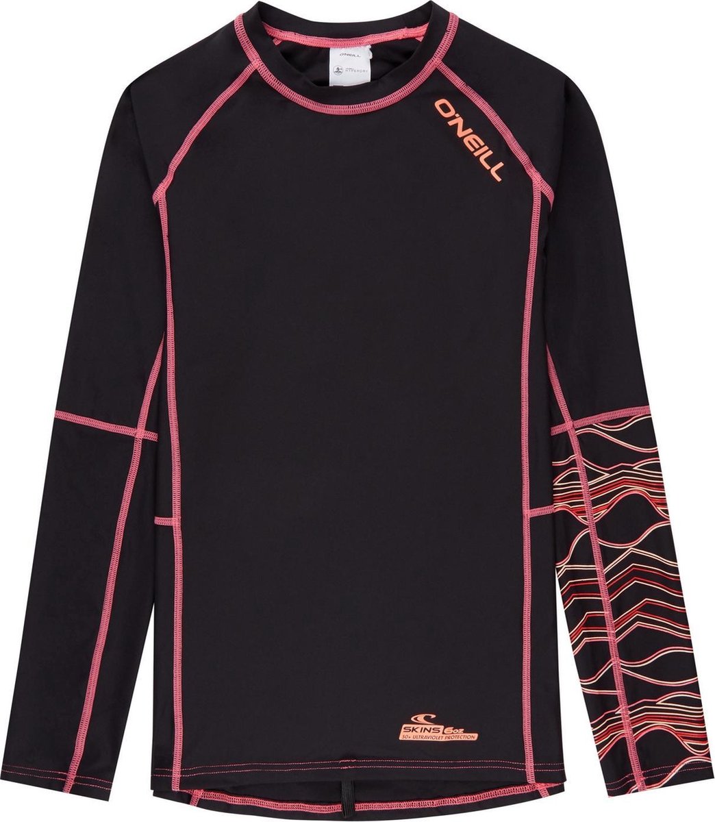 O'Neill - UV-shirt voor meisjes - zwart - maat 126-134cm
