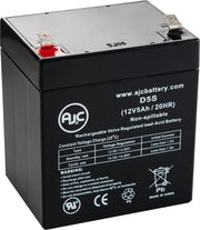 MGE Pulsar Ellipse 500 USBS 12V 5Ah UPS Noodstroomvoeding Accu - Dit is een AJC® Vervangings Accu