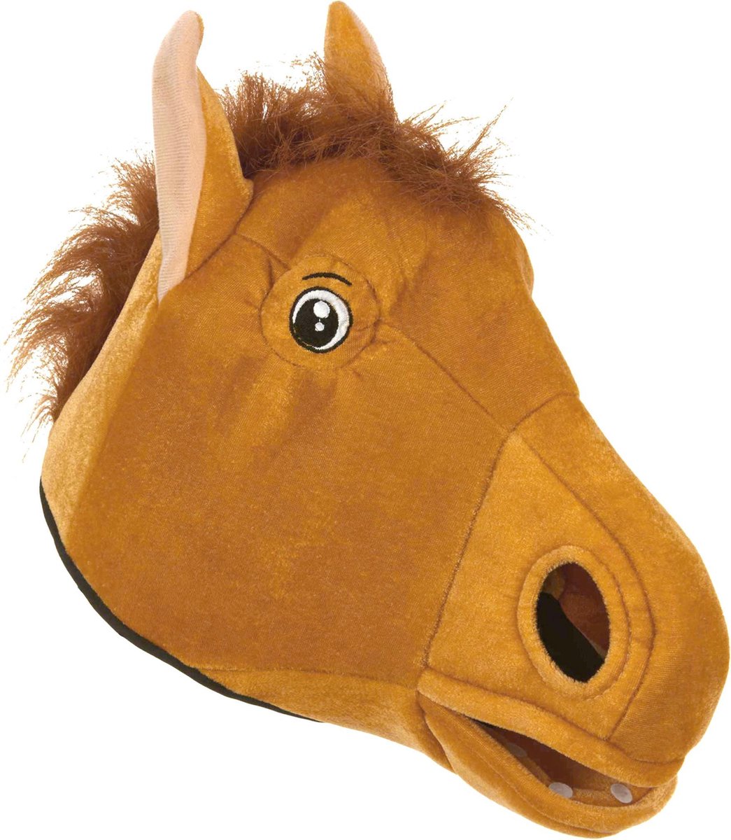WELLY INTERNATIONAL - Paardenkop masker voor volwassenen - Maskers > Integrale maskers