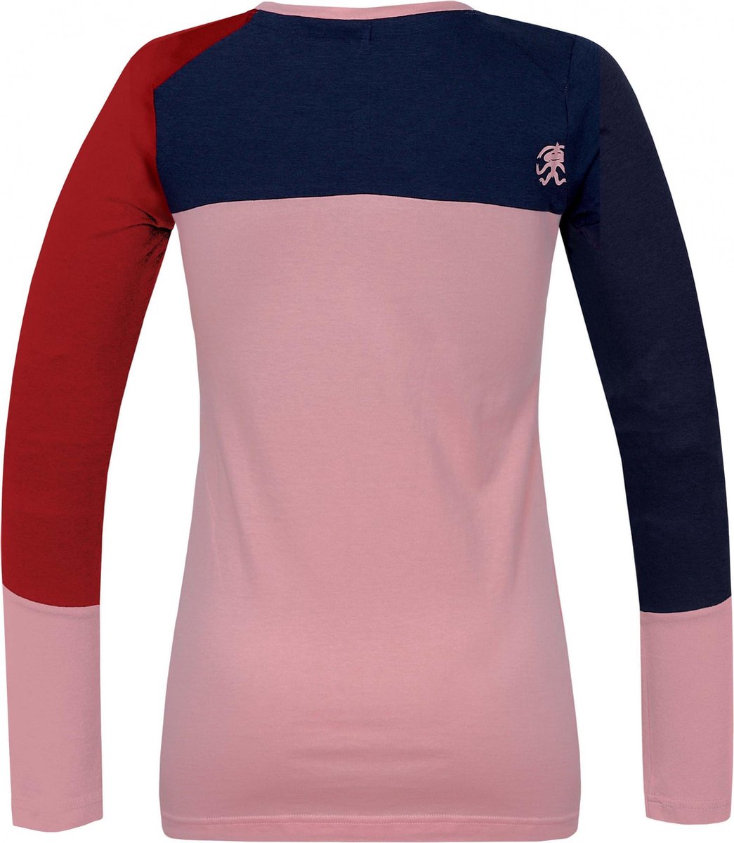 Rafiki Longsleeve Chulilla Dames Katoen Roze Maat 40