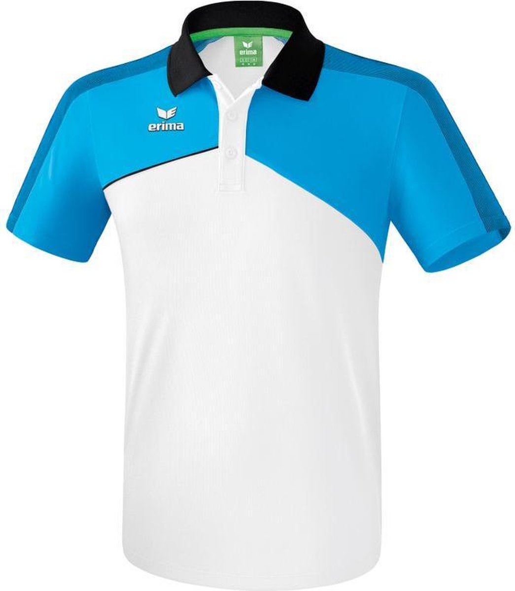 Erima Premium One 2.0 Polo - Voetbalshirts  - wit - M